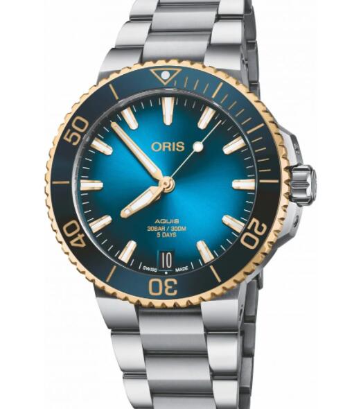 Oris Aquis Date Calibre 400 Replica Watch 01 400 7769 6355-07 8 22 09PEB